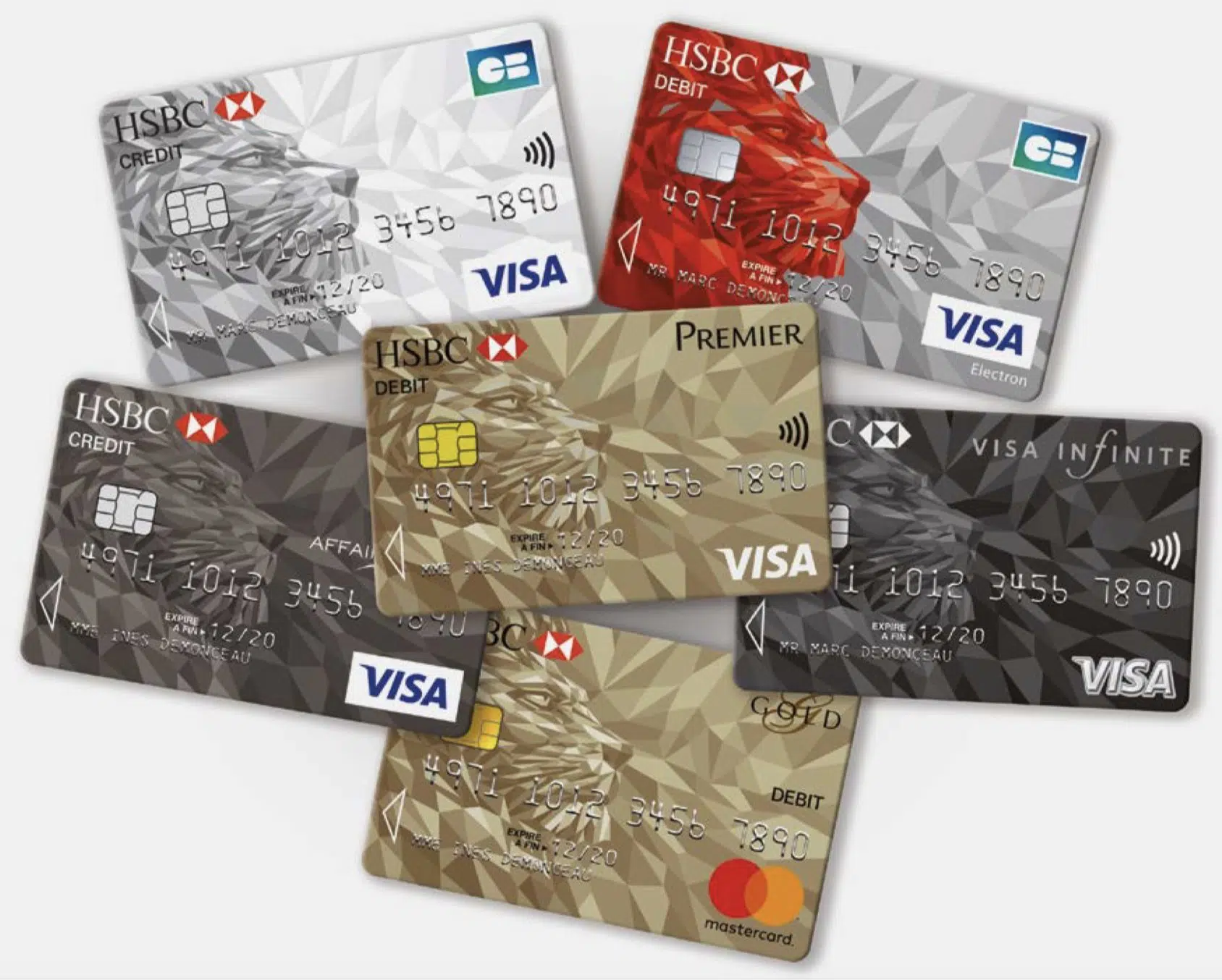 Cartes HSBC: simplicité et sécurité à portée de main!